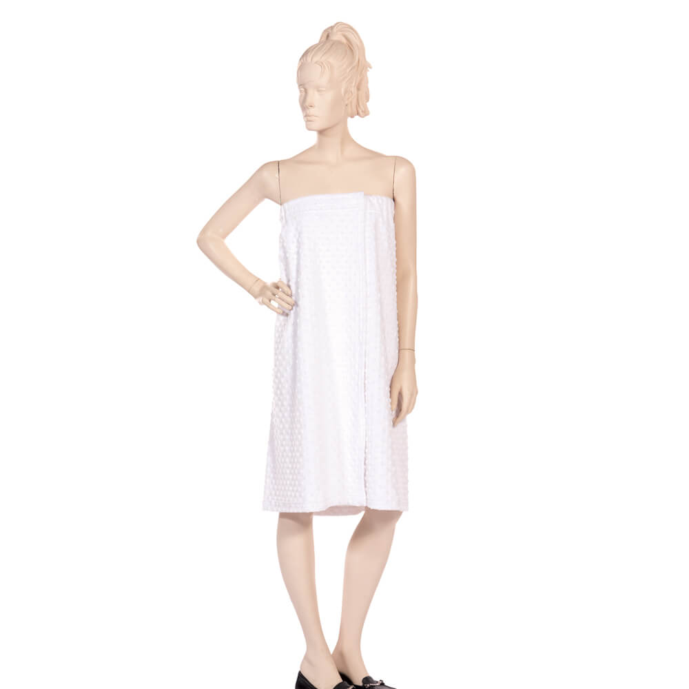 Spa Wrap with Hook and Loop Closure