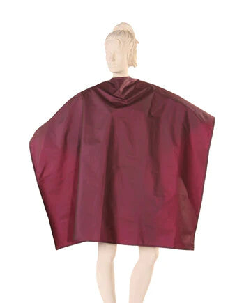 Super Salon Cape in Silkara Iridescent Fabric - Bronze