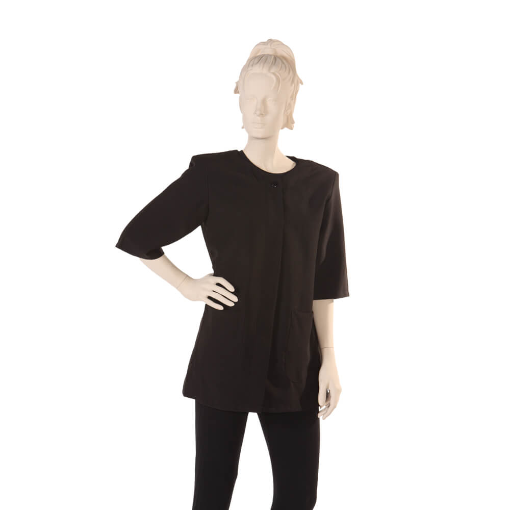 Swing Coat Polyester in Black
