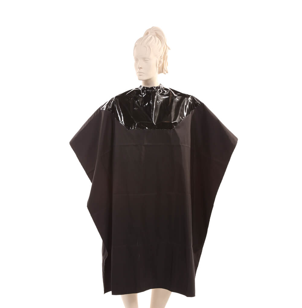 Waterproof Top Fabric Bottom Salon Cape