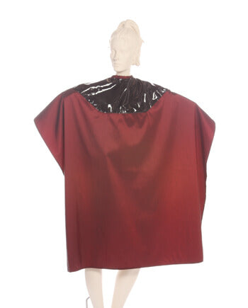 Waterproof Top Fabric Bottom Salon Cape