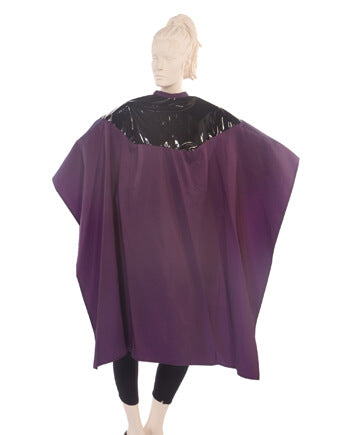 Waterproof Top Fabric Bottom Salon Cape