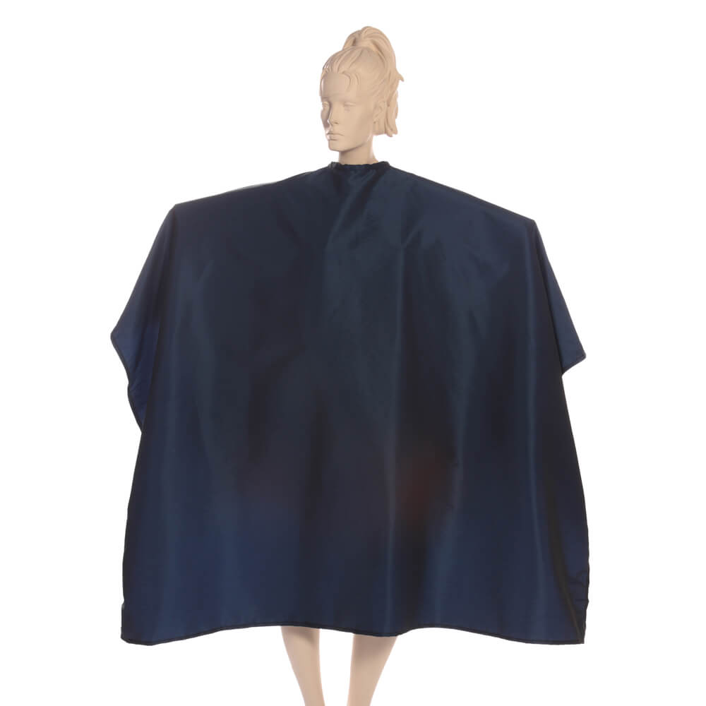 Super Salon Cape in Silkara Iridescent Fabric - C Green