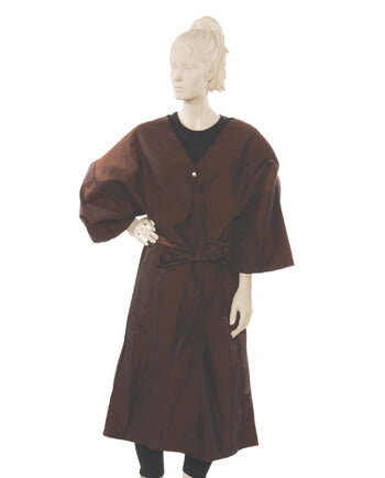 Client Gown Silkara Iridescent Fabric in Brown