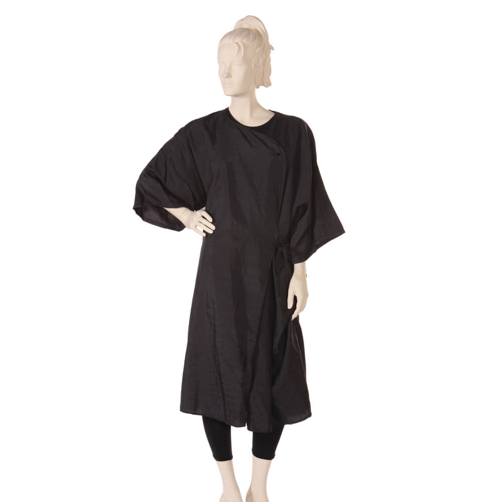 Euro Wrap Silkarah Iridescent Fabric in Burgundy