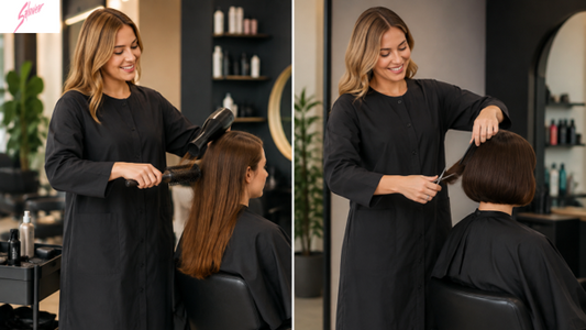 Hair Stylist Aprons vs. Hair Salon Smocks: Which Style Fits Different Salon Services?