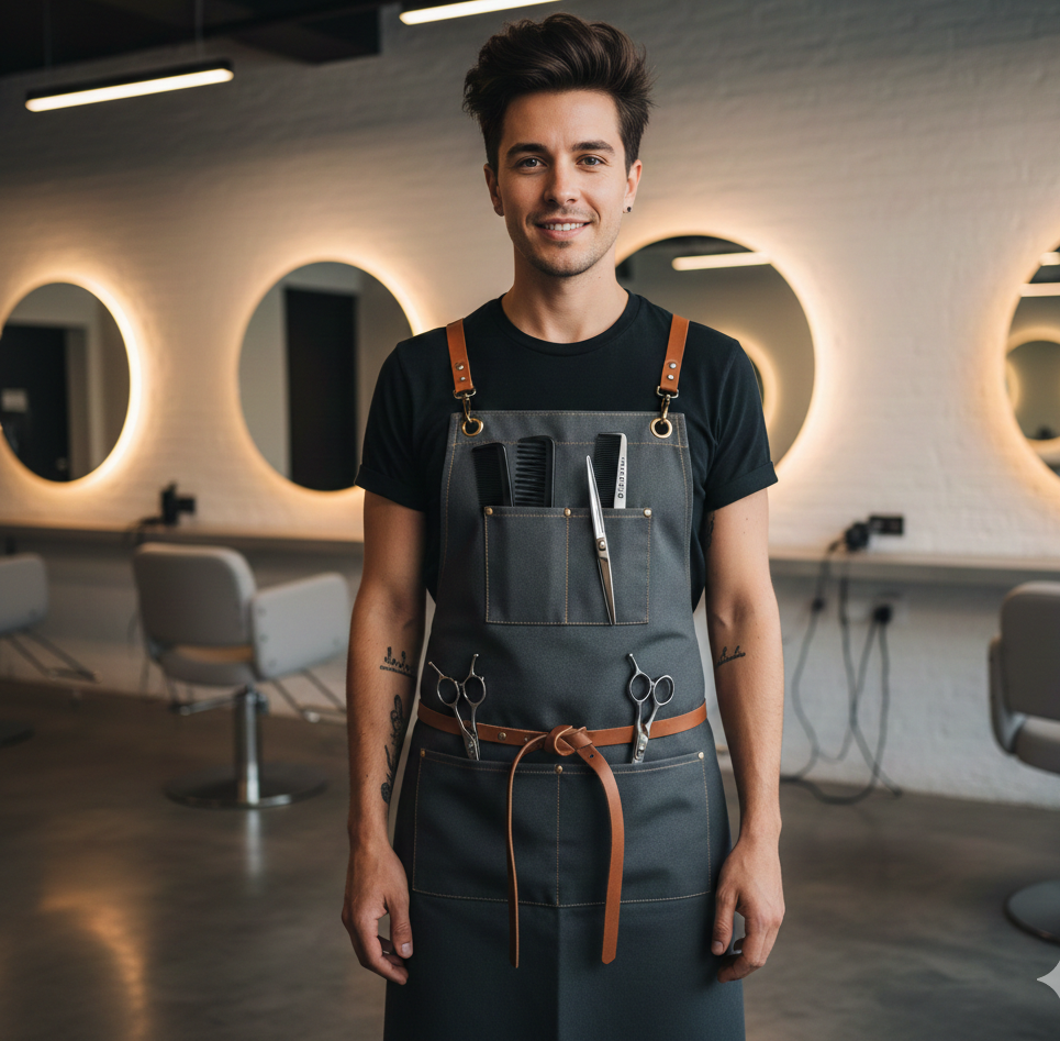 What Features Define a High-Performance Apron Hairstylist Uniform?