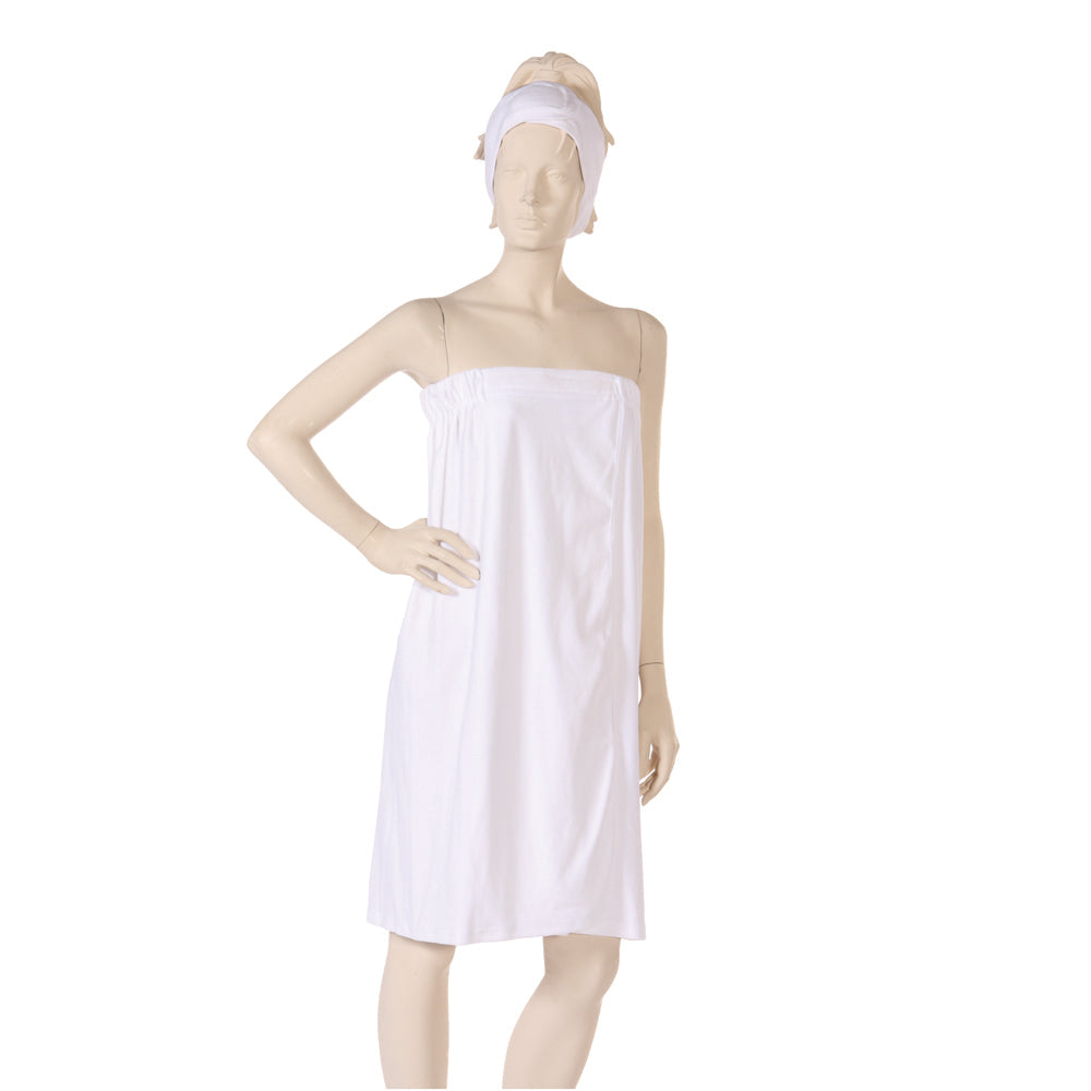 Spa Wrap with Hook and Loop Closure