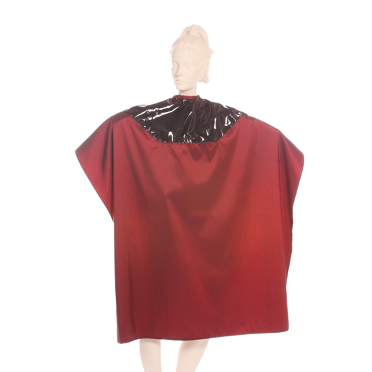 Waterproof Top Fabric Bottom Salon Cape