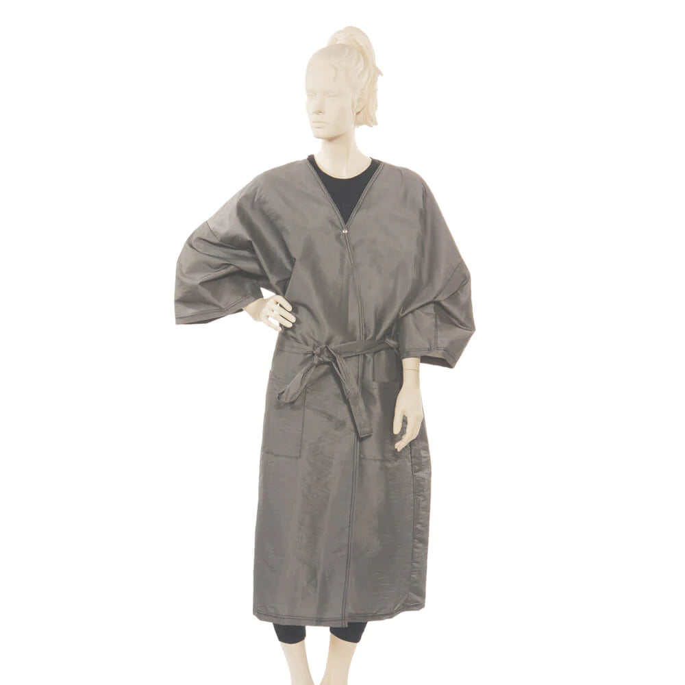 Client Gown Silkara Iridescent Fabric in Bronze